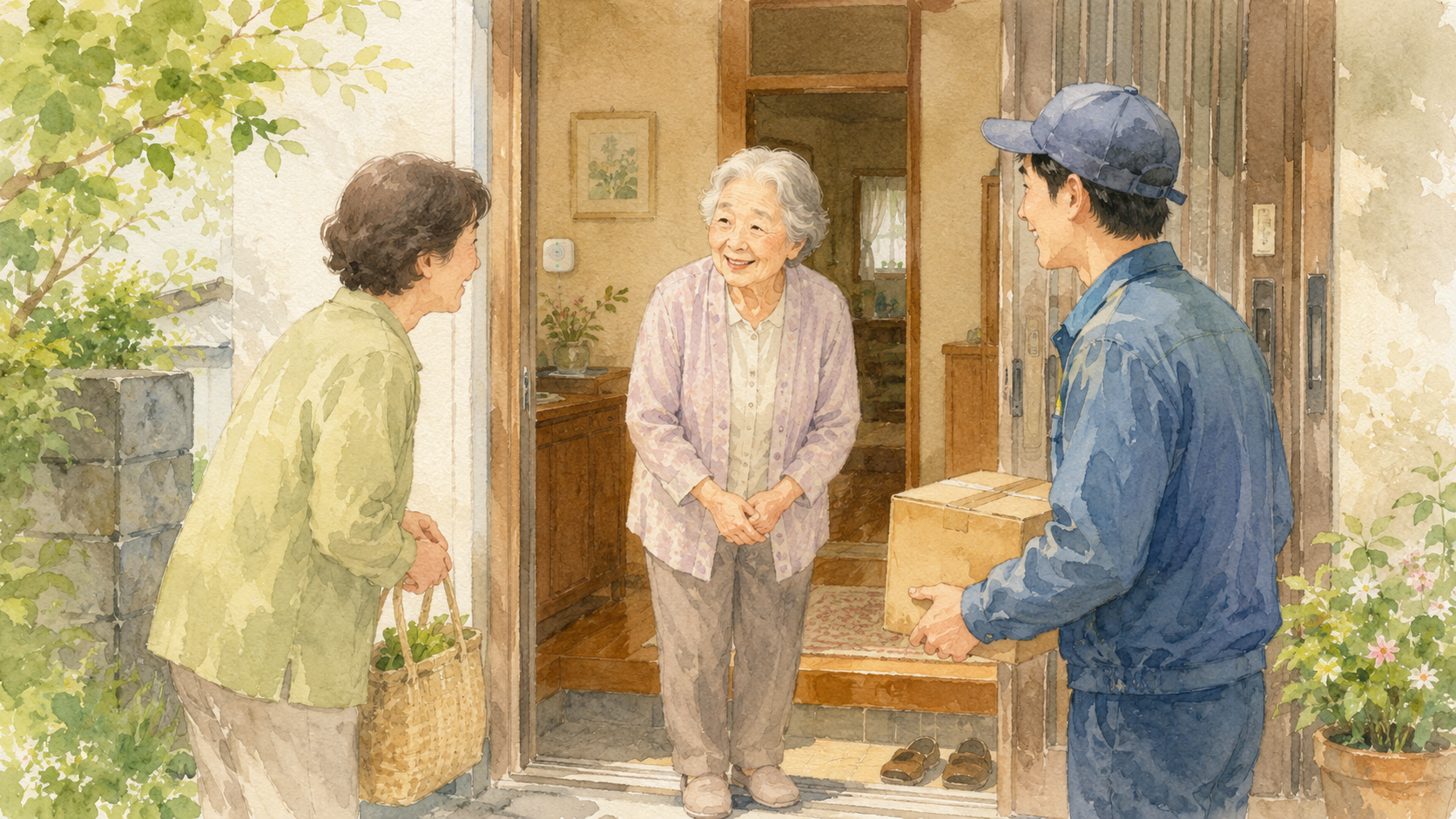 見守りの仕組みをつくる
