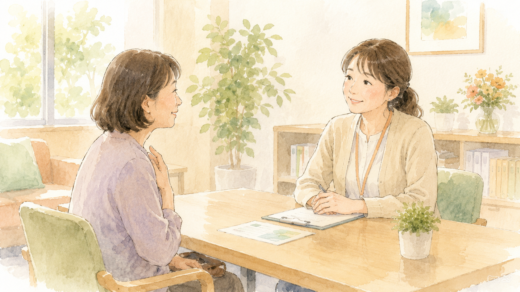 一人で抱え込まないで——頼れる相談先